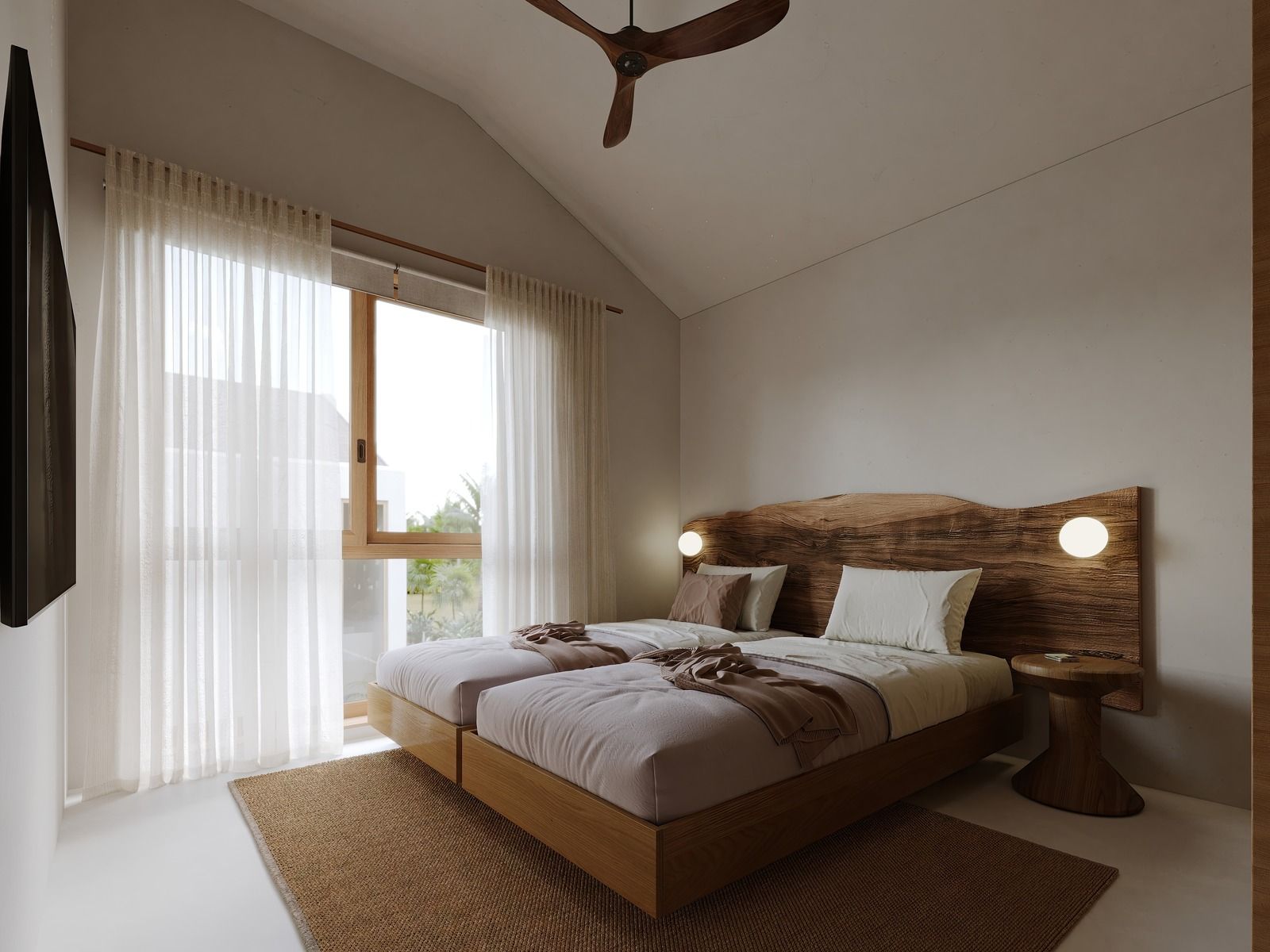 Villa Azure guest bedroom