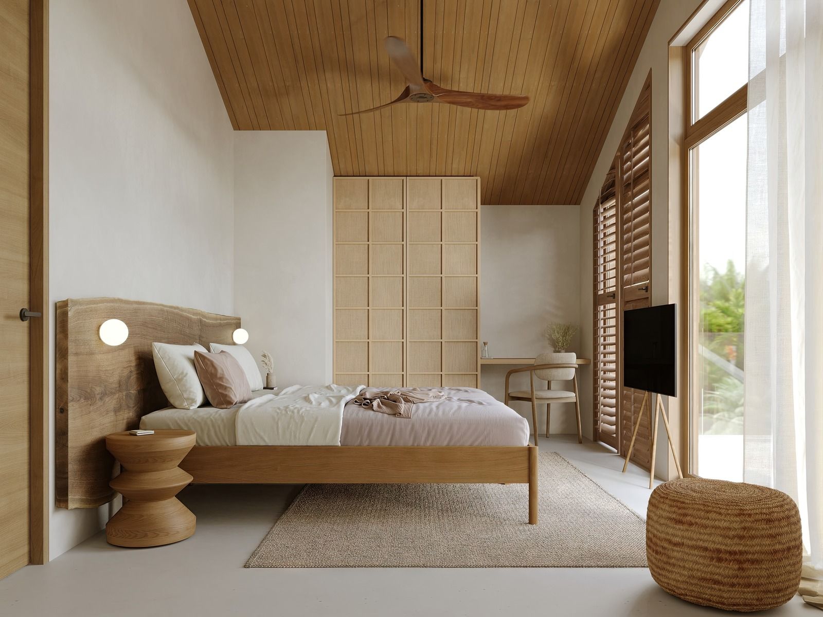 Villa Bay guest bedroom